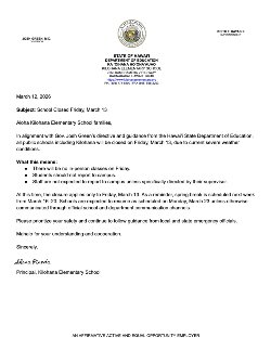 School closure 3/13/26